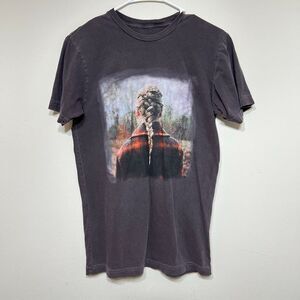 Taylor Swift Evermore Distressed Short Sleeve Tee Small Women